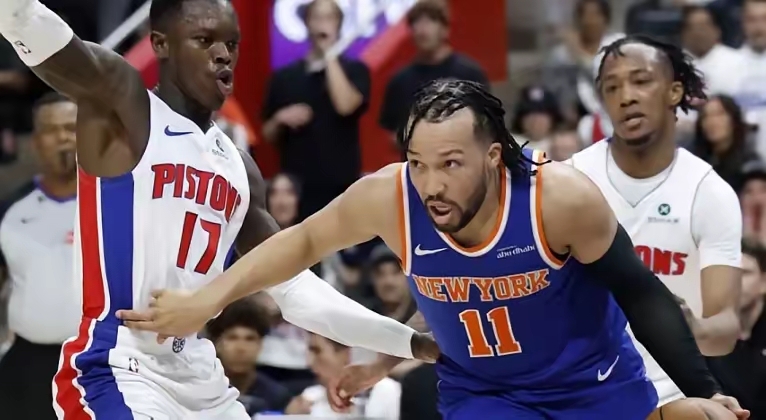 尼克斯队大胜活塞队,掀起强劲反击 尼克斯队大胜活塞队,掀起强劲反击