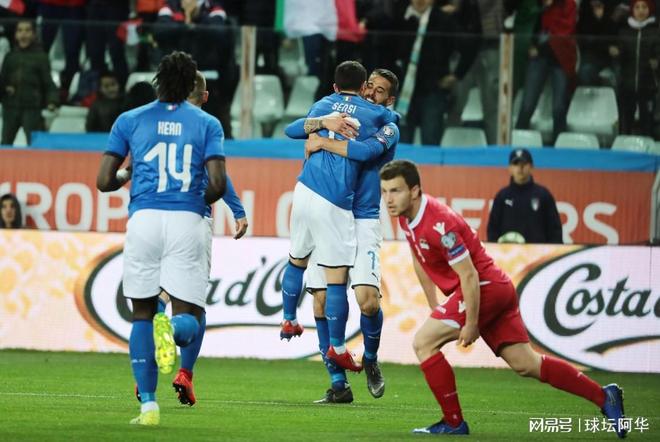 包含意大利主场战胜北马其顿，领跑欧预赛小组的词条